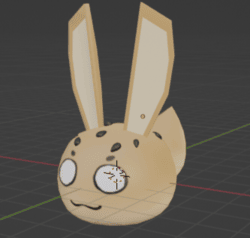 Bread Bunny Looking Suprised